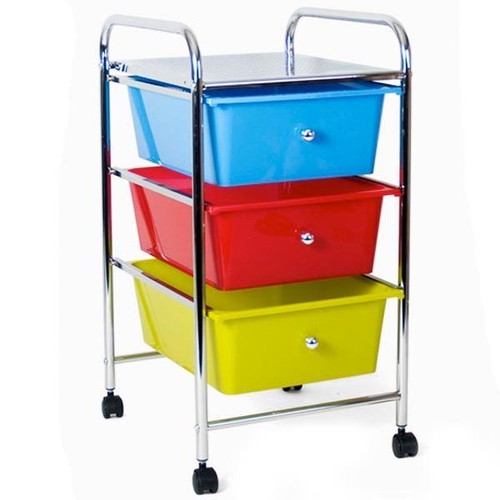 Carrello estetista acciaio - carrello, in