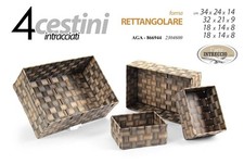 Cestino rettangolare - 4,