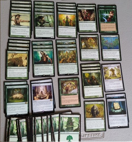 Mazzo carte mono green - 60,