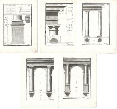 Stampe antiche architettura - stampe,