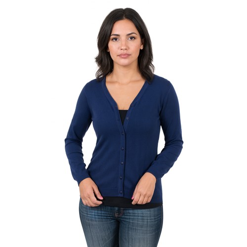 Cardigan donna scollo in - donna, v