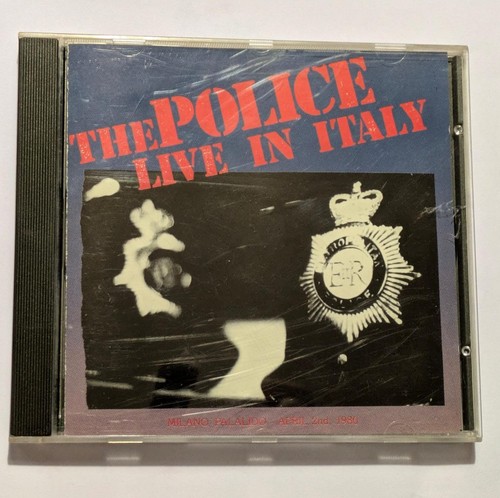 The police live italy 1980 - police, in
