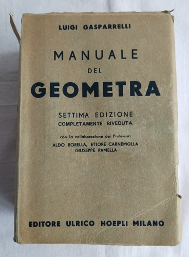 Manuale del geometra - geometra,