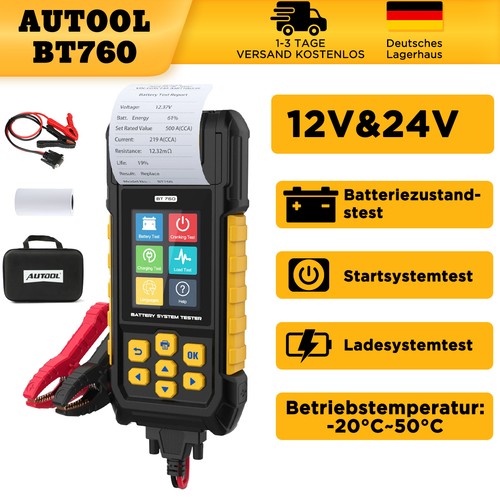 Autool bt760 12v 24v - bt760, tester