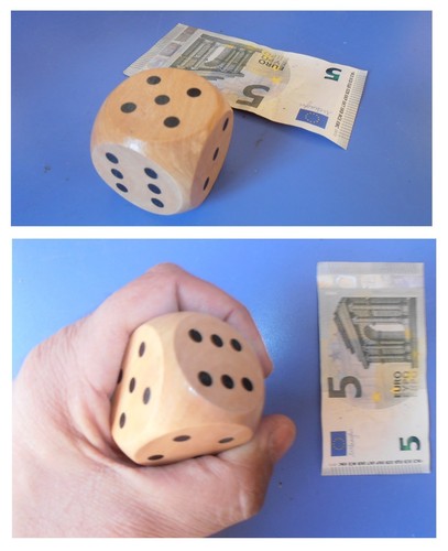Dado gigante legno - gigante,
