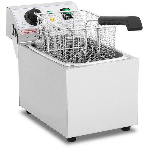 Friggitrice elettrica acciaio - friggitrice,