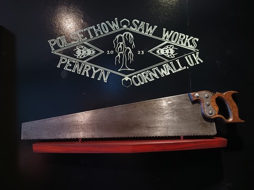 Antique 6tpi rip saw - antique, 26"