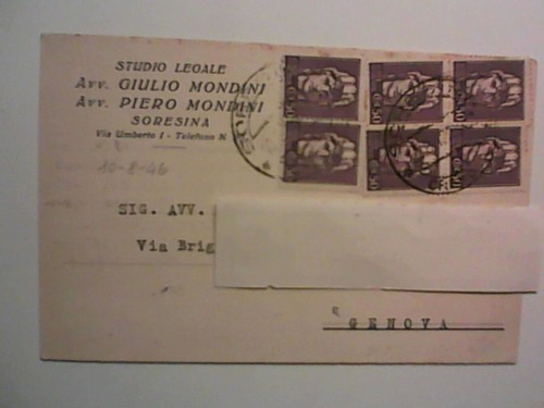 Cartolina postale studio - cartolina,