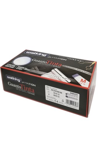 Guanti lattice nero - nero, senza