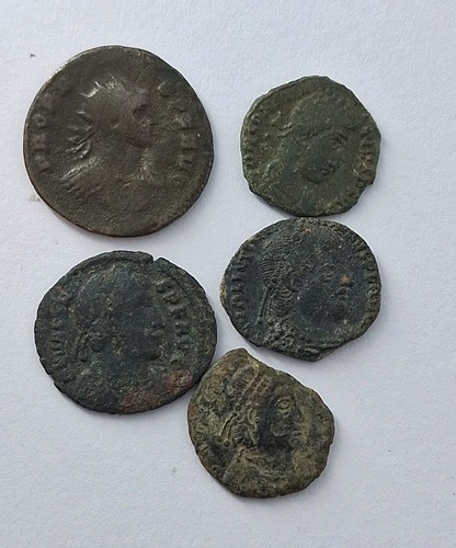 Lotto monete antiche romane - , in