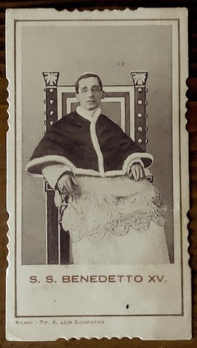 Santino benedetto xv - s.s.,