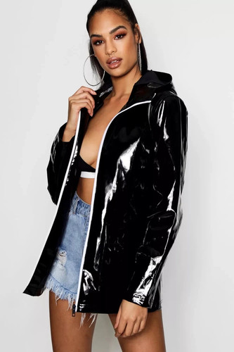 Giacca donna pvc vinile shinny - giacca,