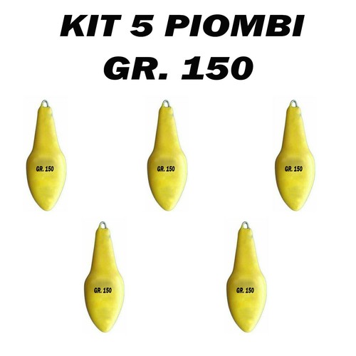 Piombi 150 grammi pera - 5,
