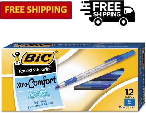 Bic round stic - grip, xtra