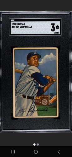 1952 bowman roy - bowman, campanella