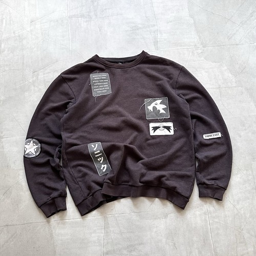 Felpa patchwork drop dead - felpa,