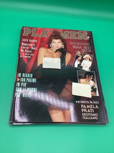 Playmen 1988 pamela - playmen, n°2