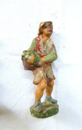 Vecchia statuina pasta - ,