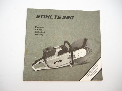 Smerigliatrice stihl ts360 avs - smerigliatrice,