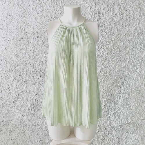 Top canotta elegante verde - canotta,
