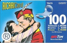 Ricarica telefonica Tim - dic. 1999-  lire 100.000