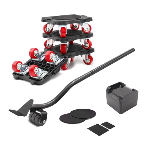 Kit sposta mobili con ruote - con,