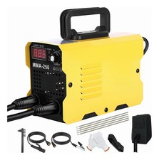 MINI SALDATRICE INVERTER MMA 250A ULTRA COMPATTA + KIT COMPLETO DI ACCESSORI