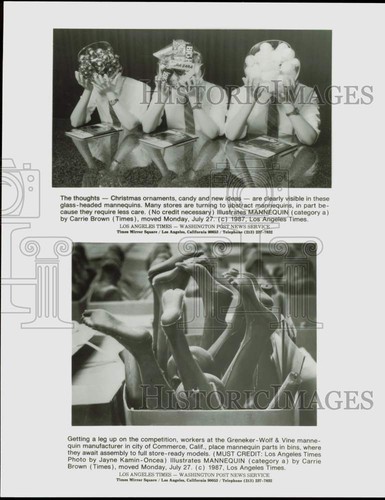 1987 stampa foto uomini - stampa,