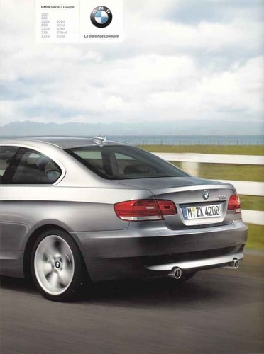 Catalogue brochure bmw serie - catalogue,