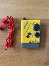 RADIO POCKET ALPHA-TEK VINTAGE SPORTS AM/FM R-168 TASCABILE PORTATILE CON CUFFIE
