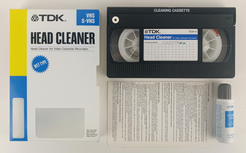 Tdk head cleaner - tdk,
