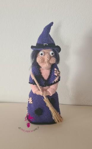 Befana strega uncinetto - befana,,