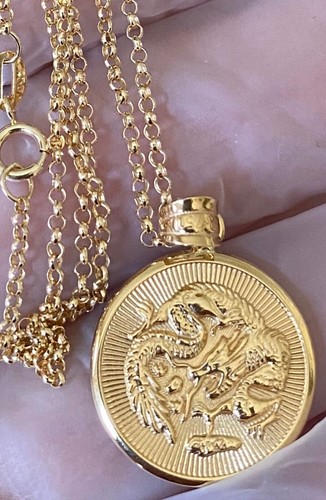 Ciondolo cavo oro saudita - , 18