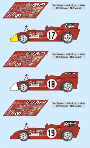 Decals alfa romeo - romeo, le