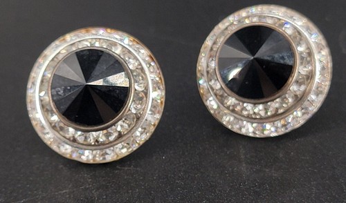 Vtg swarovski rivoli double - swarovski, &