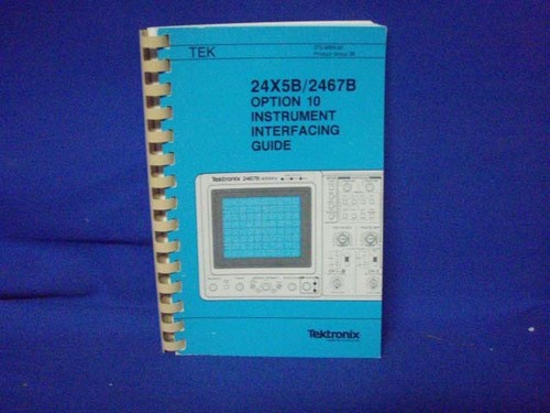 Tektronix 24x5b 2467b - tektronix, 24x5b/2467b