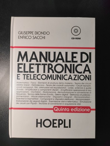 Nuovo incellofanato manuale - nuovo,