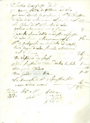 1800 brescia conto lavori - 1800,