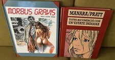 2 ALBI CARTONATI MANARA PRATT ESTATE INDIANA SERPIERI MORBUS GRAVIS
