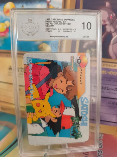 Carta pokemon card ash pikachu - carta,