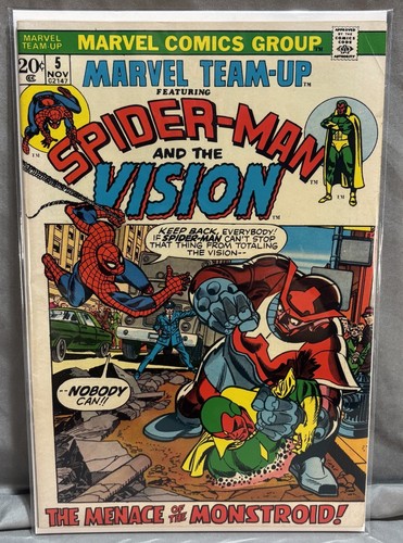 Marvel team 5 - marvel, (1972)