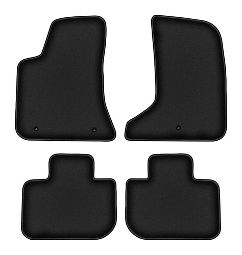 Set tappetini auto velour neri