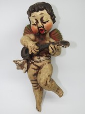 Thun vintage Angelo Putto musicista . Altezza 27 cm. Raro.