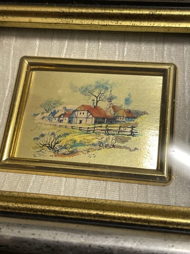 Quadro dipinto foglia - su,