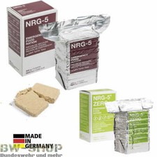 ORIGINALE ESERCITO TEDESCO RAZIONE DI EMERGENZA NRG-5 & ZERO EPA BARRETTA RISTORAZIONE DI EMERGENZA BW ESSEN