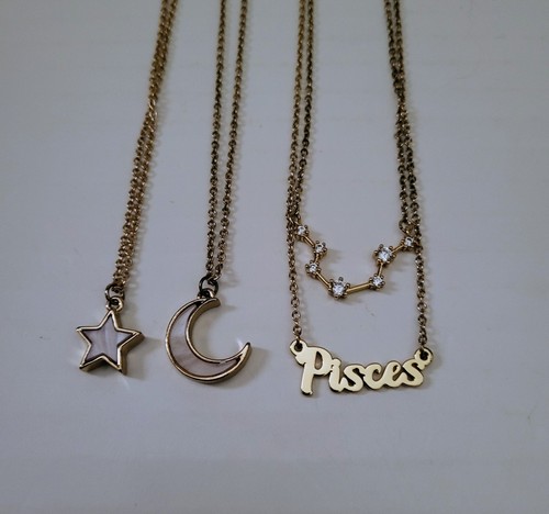 Collana ciondolo zodiaco pesci - zodiaco,