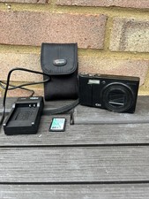 Ricoh CX1 9,2 megapixel fotocamera digitale con scheda SD da 4 GB e caricatore - nero - testato