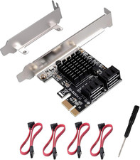 Scheda PCIE 1X SATA a 4 Porte