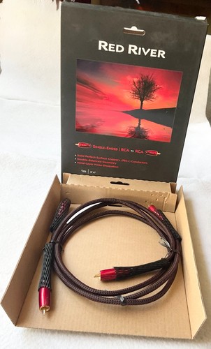 Audioquest red river rca - red,