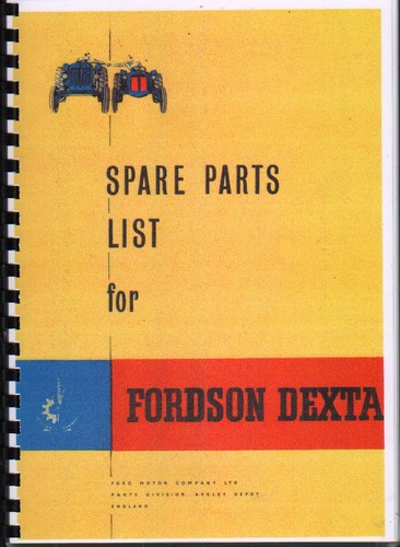 Fordson dexta tractor - fordson, "dexta"